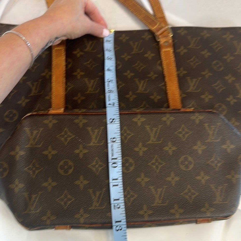 Louis Vuitton Brown Monogram Tote - Picture 10 of 14